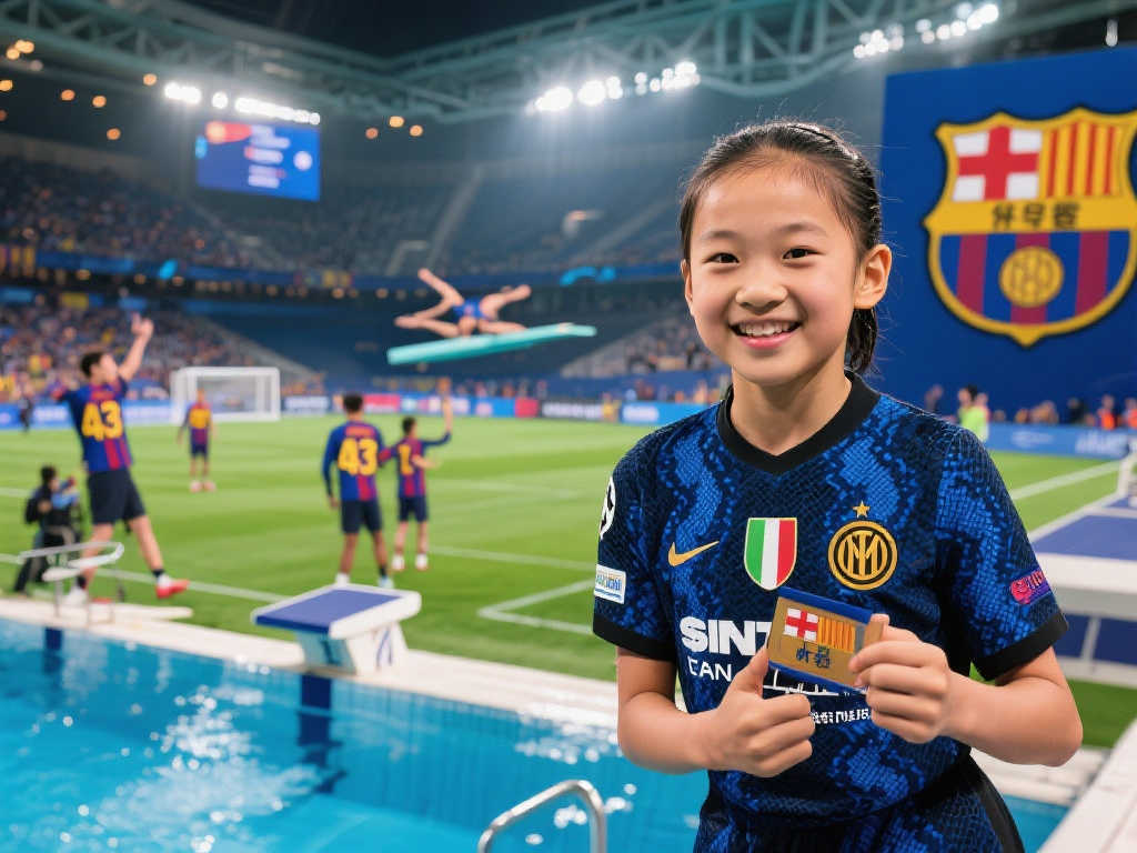 体育早报5.7｜国米险胜巴萨4-3挺进欧冠决赛 全红婵有望保送